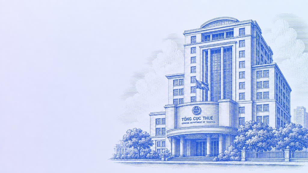 General Department of Taxation building illustration