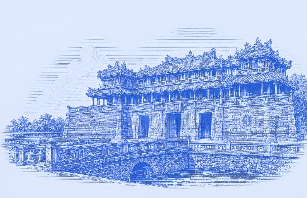 Imperial gate illustration